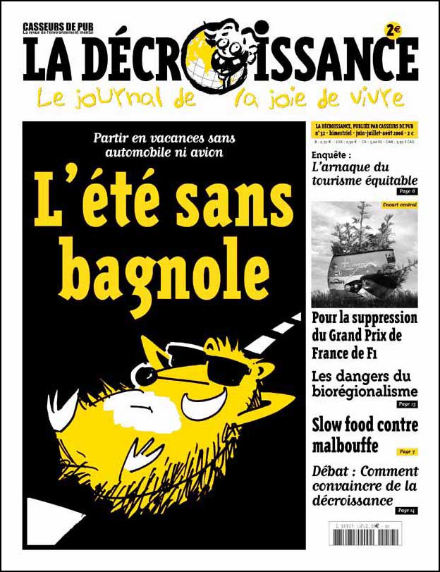 couverture du journal